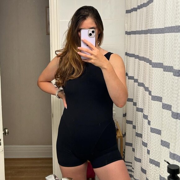 Alphalete Kohl Bodysuit (Black) - Picture 1 of 5